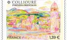 Timbre-Poste COLLIOURE